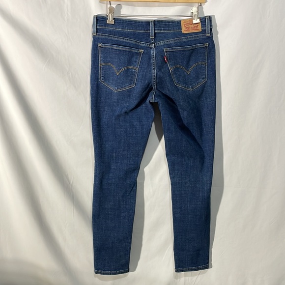 Levi’s woman’s denim stretchy distressed ripped skinny jeans - Picture 4 of 6